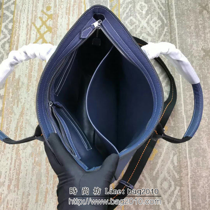 HERMES愛馬仕 最新款 時尚休閒 男士手提斜挎包 8831-1 橫款 JD1262